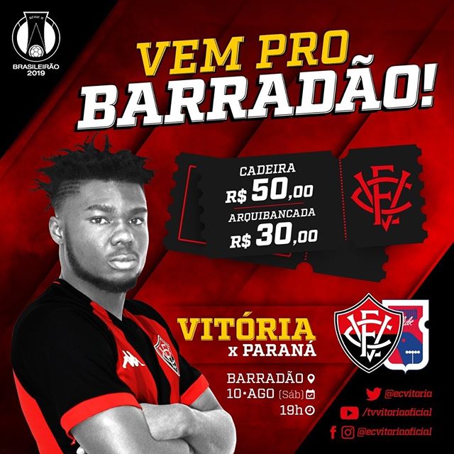 Vitória x Paraná: saiba como assistir