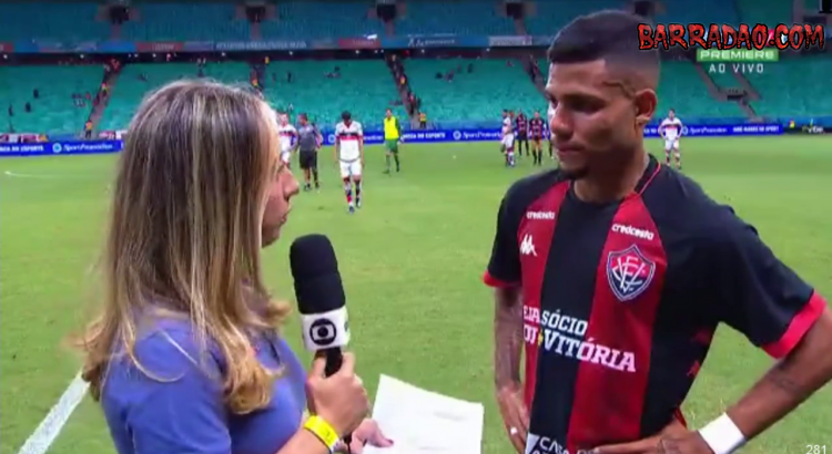 Entrevista de Matheus Rocha após o jogo