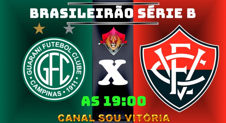 Assistir Guarani x Vitória ao vivo Brasileirão Série B 2021