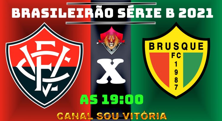 Assistir Vitória x Brusque COM IMAGENS ao vivo brasileirão série B 2021
