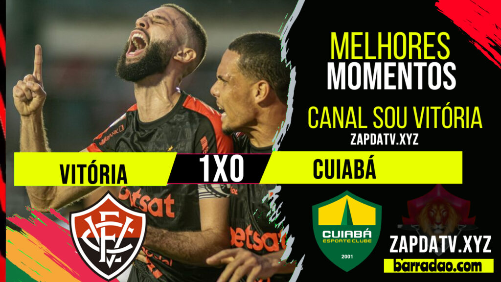 Melhores Momentos Vitória 1 x 0 Cuiabá